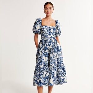 NWT EMERSON XL Tall ABERCROMBIE & FITCH DRESS 👗🌞💙🦋💐💐💐